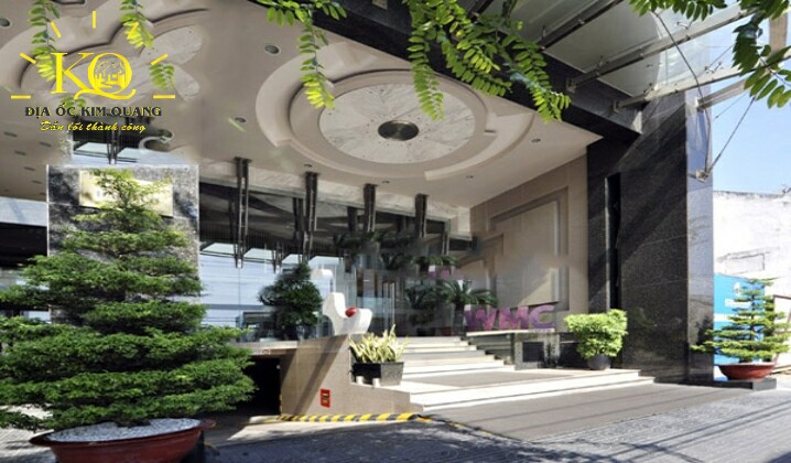 Địa ốc Kim Quang | Cho thuê văn phòng quận 1 WMC Tower phía trước Phía trước tòa nhà WMC Tower