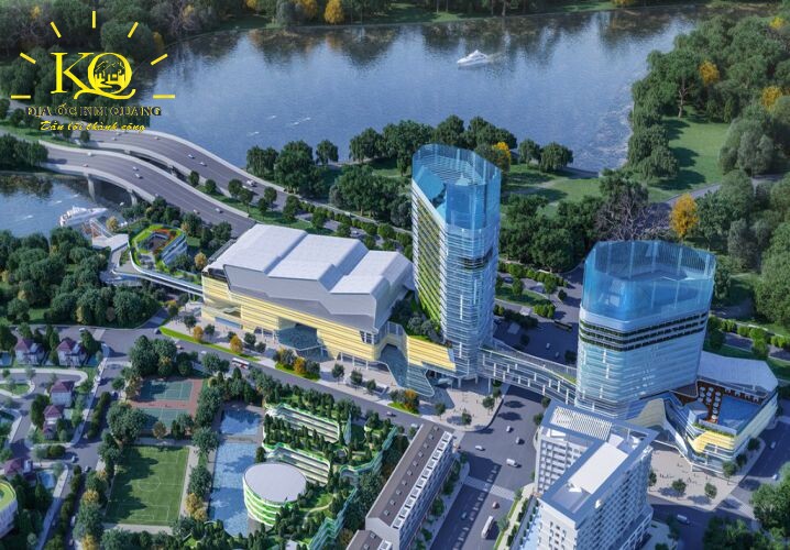 Cho thuê văn phòng quận 2 Thaco Sala tổng thể Phối cảnh tổng thể khu đô thị Sala quận 2