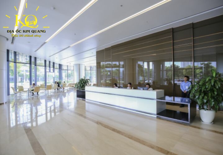 Cho thuê văn phòng quận 2 Thaco Sala khu vực lễ tân Khu vực lễ tân khu đô thị Sala quận 2