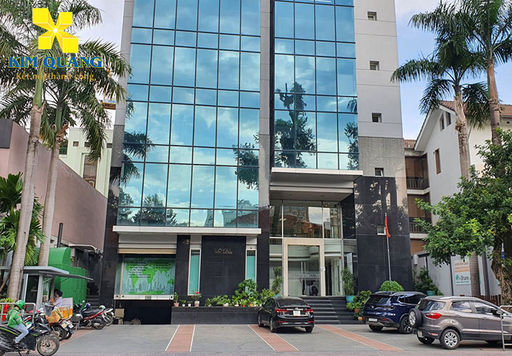 Địa ốc Kim Quang | Hình chụp phía trước tòa nhà cho thuê văn phòng quận 3 Loyal Office building Bên ngoài tòa nhà Loyal Office Building