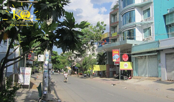 Cho thuê văn phòng quận Bình Thạnh Ánh Hào Quang Building con đường phía trước tòa nhà | Địa Ốc Kim Quang Con đường phía trước Ánh Hào Quang Building