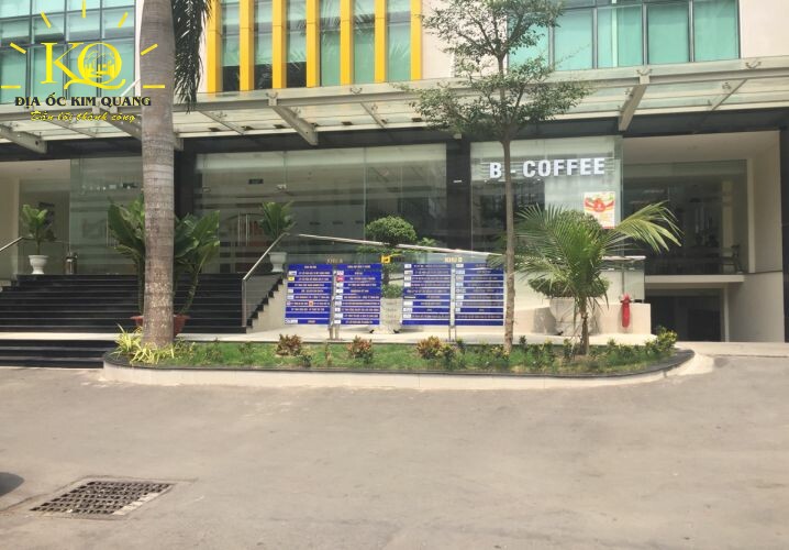 Cho thuê văn phòng quận Bình Thạnh BCons Tower phía trước tòa nhà | Địa Ốc Kim Quang Phía trước BCons Tower