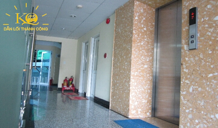 Cho thuê văn phòng quận Bình Thạnh Blue Sea Building thang máy bên trong | Địa ốc Kim Quang Thang máy tại Blue Sea building