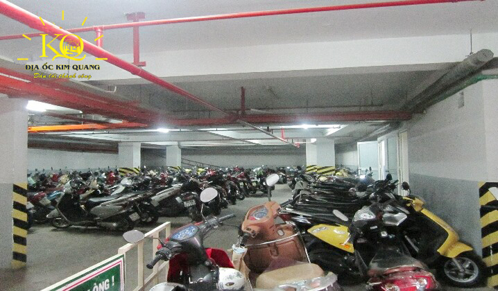 Cho thuê văn phòng quận Bình Thạnh Cavi building hầm gửi xe | Địa Ốc Kim Quang Hầm gửi xe Cavi building