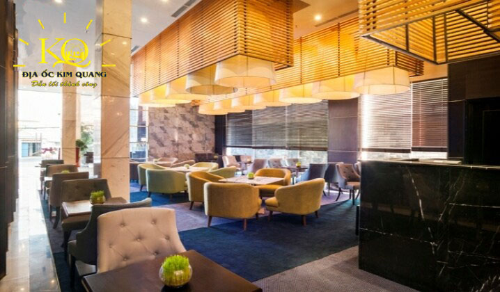 Cho thuê văn phòng quận Bình Thạnh Charm Suite Saigon khu vực tiếp khách tầng trệt | Địa ốc Kim Quang Khu vực tiếp khách tại Charm Suite Saigon