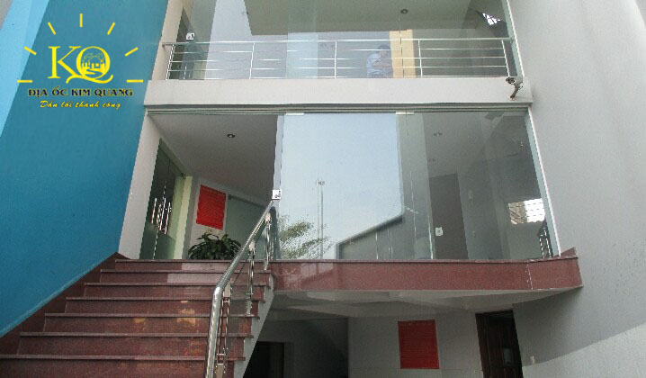 Cho thuê văn phòng quận Bình Thạnh Compa building phía trước tòa nhà | Địa ốc Kim Quang Phía trước tòa nhà Compa Building