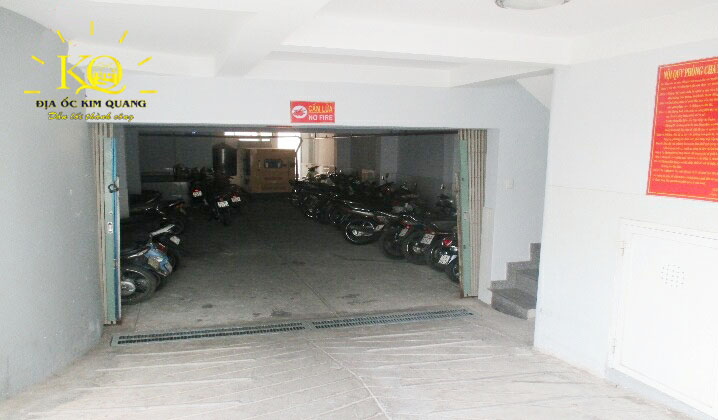 Cho thuê văn phòng quận Bình Thạnh Compa building lối xuống hầm gửi xe | Địa ốc Kim Quang Lối xuống hầm gửi xe tại Compa Building