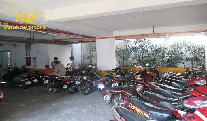 Địa ốc Kim Quang | Cho thuê văn phòng quận Bình Thạnh V building hầm gửi xe Hầm gửi xe V Building