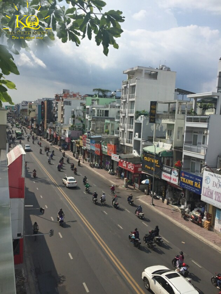 Địa ốc Kim Quang | Hình chụp view từ tòa nhà văn phòng cho thuê quận Phú Nhuận Kella building Hướng view từ Kella Building