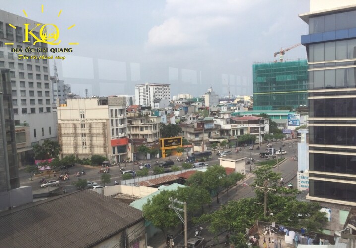 Địa ốc Kim Quang | View nhìn từ tòa nhà cho thuê văn phòng quận Phú Nhuận Nguyễn Trọng Tuyển Building Hướng view từ Nguyễn Trọng Tuyển Building