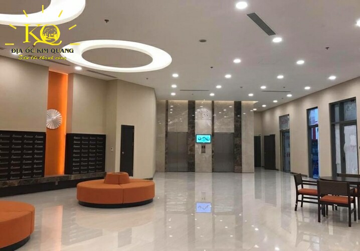 Địa ốc Kim Quang | Khu vực chờ tại tòa nhà cho thuê văn phòng quận Phú Nhuận Officetel Garden Gate Khu vực chờ tại Officetel Garden Gate