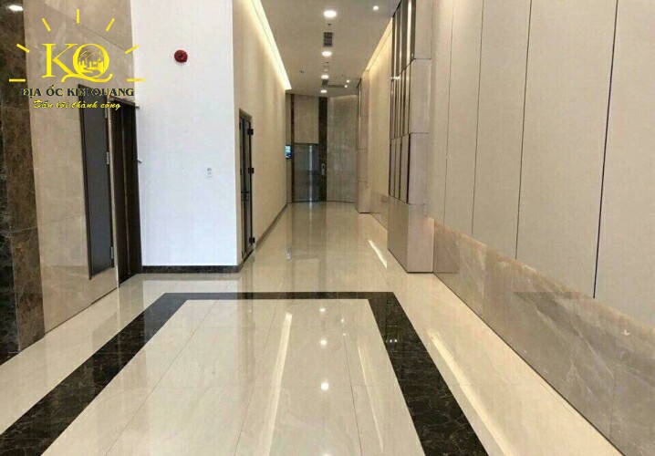 Địa ốc Kim Quang | Hành lang chung tại tòa nhà cho thuê văn phòng quận Phú Nhuận Officetel Garden Gate Hành lang chung tại Officetel Garden Gate