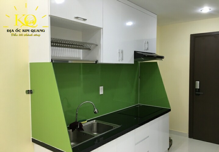 Địa ốc Kim Quang | Khu vực bếp của văn phòng cho thuê quận Phú Nhuận Officetel Garden Gate Khu vực bếp ăn tại Officetel Garden Gate