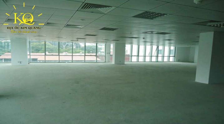 Địa ốc Kim Quang | Hình chụp diện tích trống tại tòa nhà văn phòng cho thuê quận Phú Nhuận Vietsky Office building Diện tích trống cho thuê Vietsky Office building