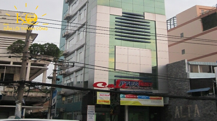 Cho thuê văn phòng quận Tân Bình Alta building mặt trước tòa nhà | Địa ốc Kim Quang Phía trước tòa nhà Alta Building