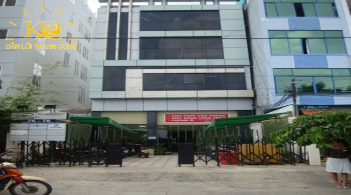 Cho thuê văn phòng quận Tân Bình GBC Building con đường phía trước tòa nhà | Địa ốc Kim Quang Giao thông phía trước tòa nhà GBC Building