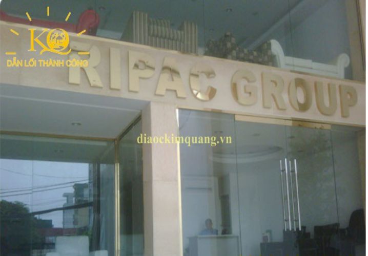 Cho thuê văn phòng quận Tân Bình Ripac building mặt trước tòa nhà | Địa ốc Kim Quang Phía trước tòa nhà Ripac Building