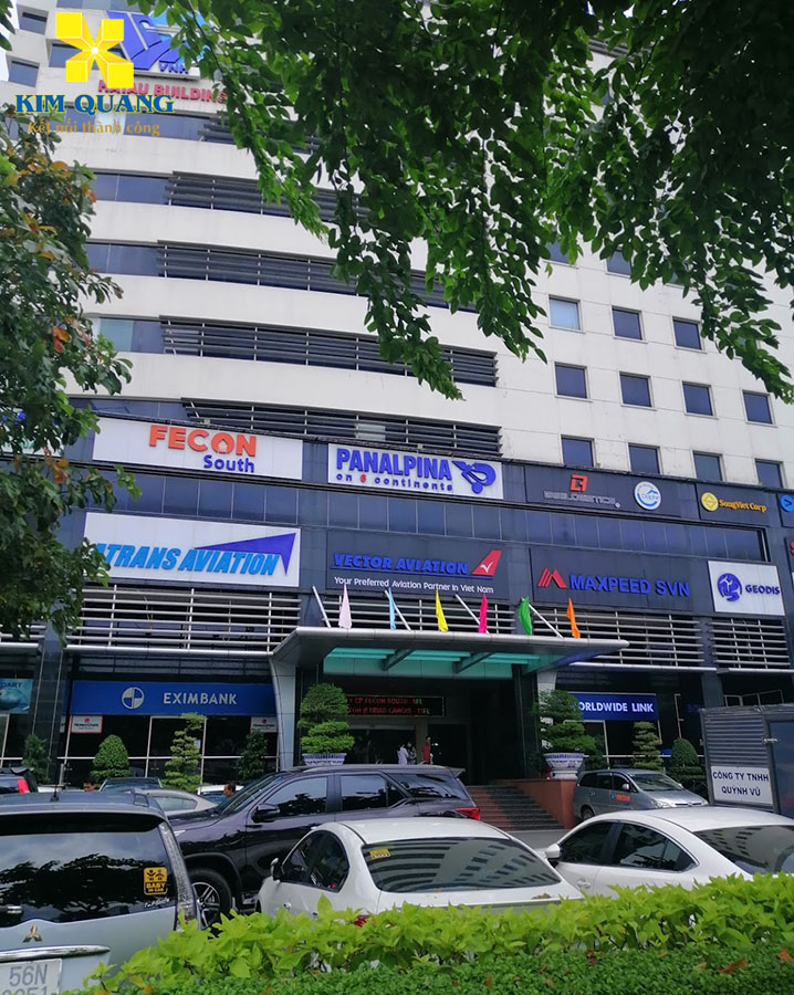 Cho thuê văn phòng quận Tân Bình Hải Âu Building hình chụp toàn cảnh tòa nhà Toàn cảnh bên ngoài tòa nhà Hải Âu Building