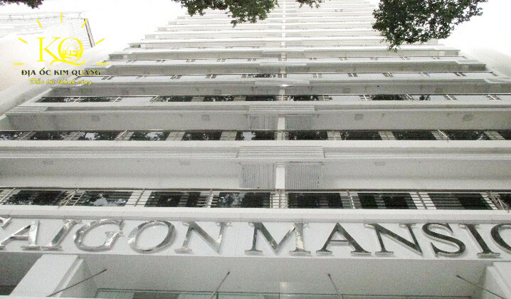 Địa ốc Kim Quang | Hình chụp toàn cảnh tòa nhà cho thuê văn phòng quận 3 Saigon Mansion Bên ngoài tòa nhà Saigon Mansion