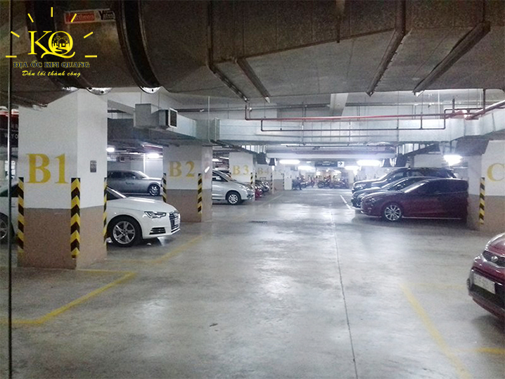 Cho thuê văn phòng quận 7 Saigon Paragon Building hầm gửi xe Hầm giữ xe tại tòa nhà Saigon Paragon Building
