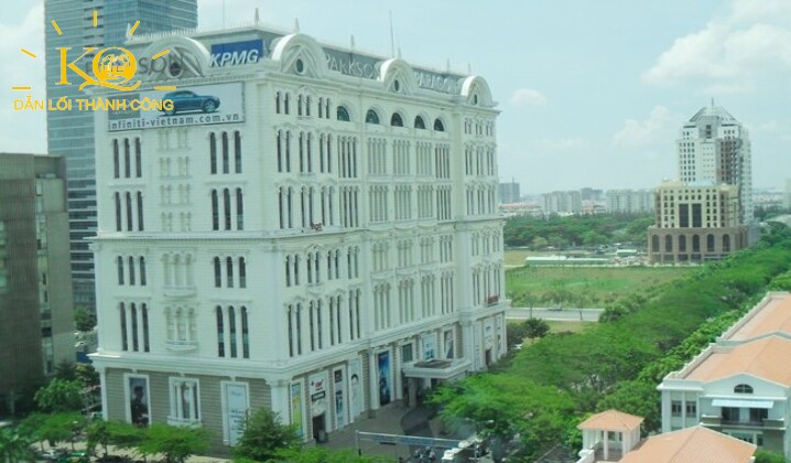 Cho thuê văn phòng quận 7 Saigon Paragon Building khuôn viên xung quanh Khuôn viên bên ngoài tòa nhà Saigon Paragon Building