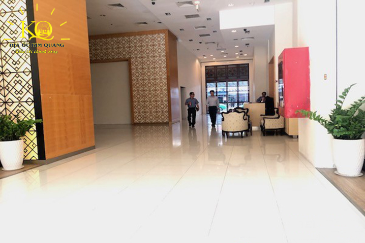 Cho thuê văn phòng quận 7 Saigon Paragon Building sảnh lễ tân Khu vực lễ tân tòa nhà Saigon Paragon Building