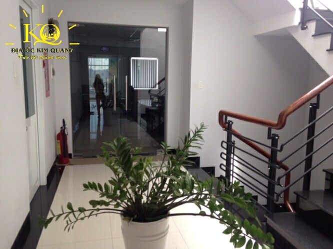 Địa ốc Kim Quang | Hành lang chung của tòa nhà cho thuê văn phòng quận 7 Smart Building Hành lang tại tòa nhà Smart Building