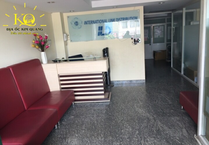 Cho thuê văn phòng Tân Bình Bạch Đằng Office building khu vực lễ tân Khu vực lễ tân tòa nhà Bạch Đằng Office Building