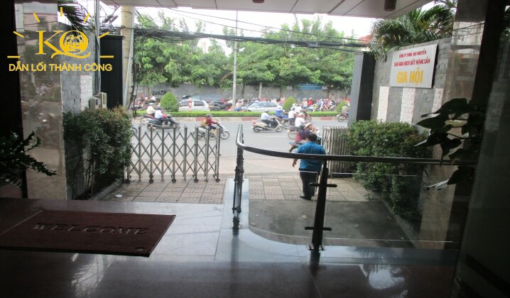 Cho thuê văn phòng Tân Bình Đại Nguyên building phía trước Phía trước tòa nhà Đại Nguyên Building