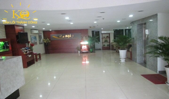 Cho thuê văn phòng Tân Bình Đại Nguyên building sảnh lễ tân Sảnh lễ tân tại tòa nhà Đại Nguyên Building