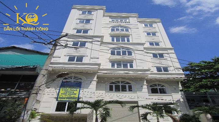 Cho thuê văn phòng Tân Bình Phú Hoàng Long Building tổng quan Phía trước Phú Hoàng Long Building