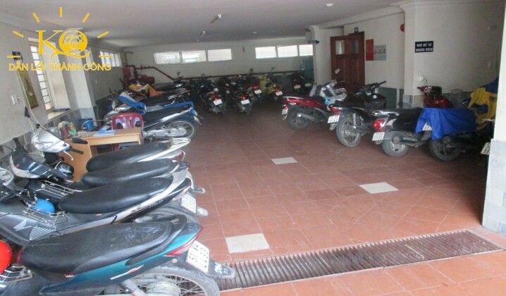 Cho thuê văn phòng quận Tân Bình Thăng Long building hầm gửi xe Hầm gửi xe tòa nhà Thăng Long Building