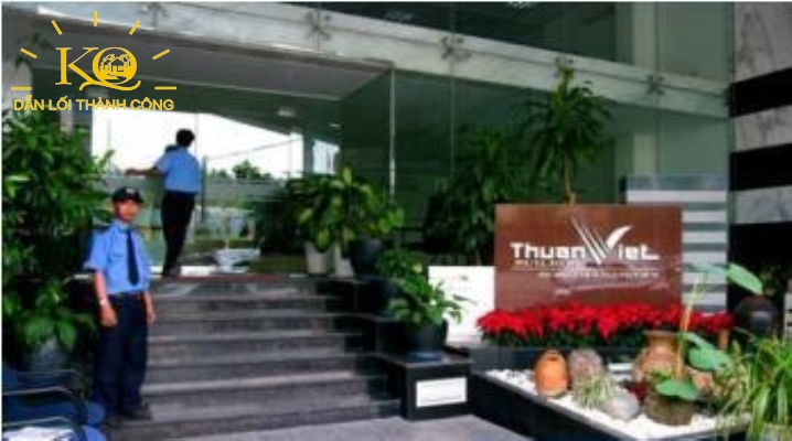 Cho thuê văn phòng Tân Bình Thuận Việt building phía trước tòa nhà Phía trước tòa nhà Thuận Việt Building