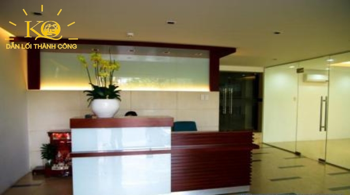 Cho thuê văn phòng Tân Bình Thuận Việt building quầy lễ tân Quầy lễ tân tại tòa nhà Thuận Việt Building