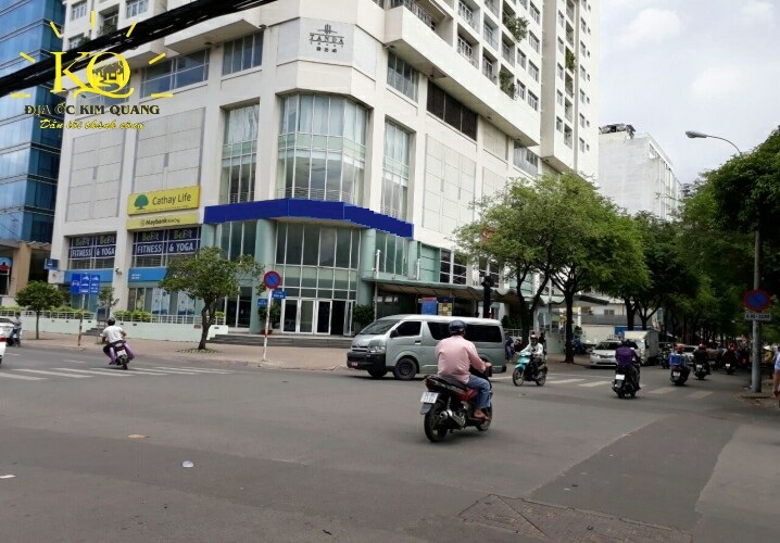 Địa ốc Kim Quang | Văn phòng cho thuê quận 5 Tản Đà Court con đường phía trước Con đường phía trước Tòa nhà Tản Đà Court