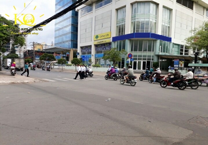 Địa ốc Kim Quang | Văn phòng cho thuê quận 5 Tản Đà Court giao thông phía trước Giao thông phía trước Tòa nhà Tản Đà Court