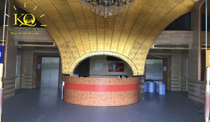 Cho thuê văn phòng quận Tân Bình Tản Viên Building khu vực lễ tân Khu vực lễ tân tòa nhà Tản Viên Building