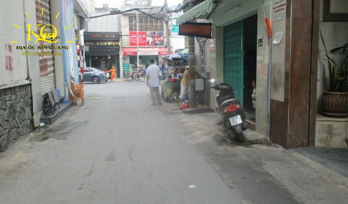 Giao thông phía trước Thiên Nam An building