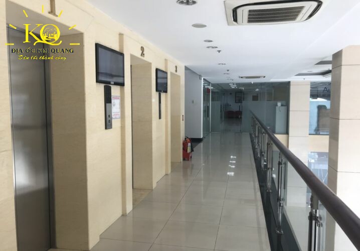 Cho thuê văn phòng quận 2 Tòa nhà Báo Phụ Nữ hành lang Sảnh đợi thang máy Báo Phụ Nữ building