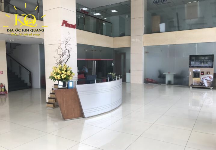 Cho thuê văn phòng quận 2 Tòa nhà Báo Phụ Nữ sảnh lễ tân Khu vực lễ tân Tòa nhà Báo Phụ Nữ