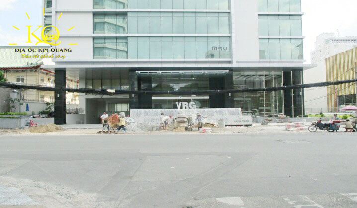 Cho thuê văn phòng quận 3 VRG Building phía trước tòa nhà Phía trước tòa nhà VRG Building