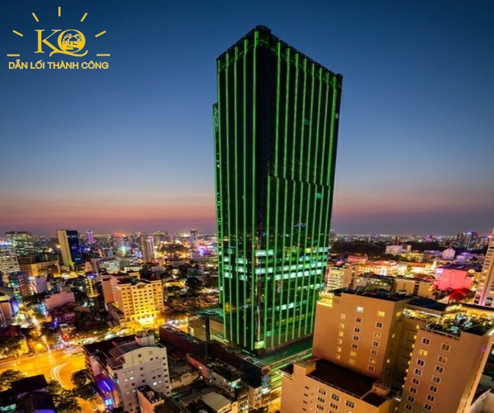 Cho thuê văn phòng quận 1 Saigon Times Square bao quát | Địa Ốc Kim Quang Hình bao quát về đêm Saigon Times Square