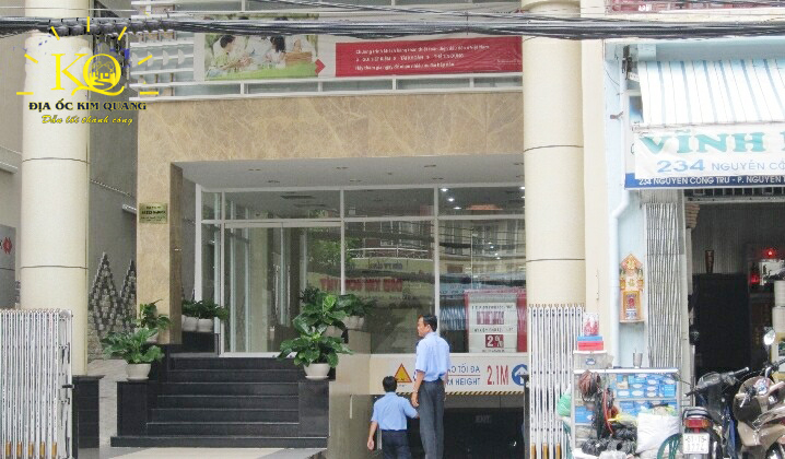 Cho thuê văn phòng quận 1 Artex Saigon Building phía trước tòa nhà | Địa Ốc Kim Quang Phía trước Artex Saigon Building