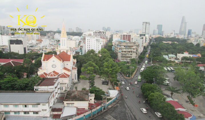 Cho thuê văn phòng quận 1 giá rẻ Central Park Office view | Địa ốc Kim Quang Hướng view từ Central Park Office