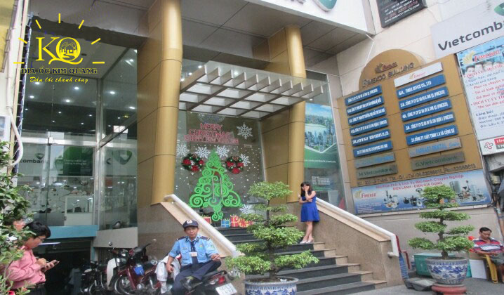 Cho thuê văn phòng quận 1 Fimexco building phía trước tòa nhà | Địa Ốc Kim Quang Phía trước Fimexco building