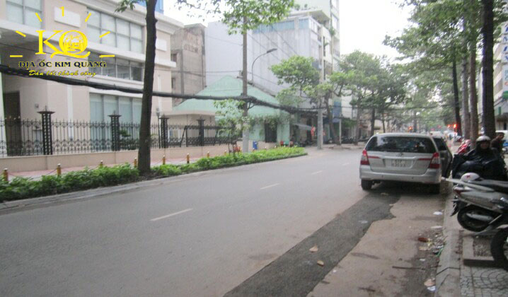 Cho thuê văn phòng quận 1 giá rẻ Golden Sea Building con đường phía trước | Địa ốc Kim Quang Con đường phía trước Golden Sea building
