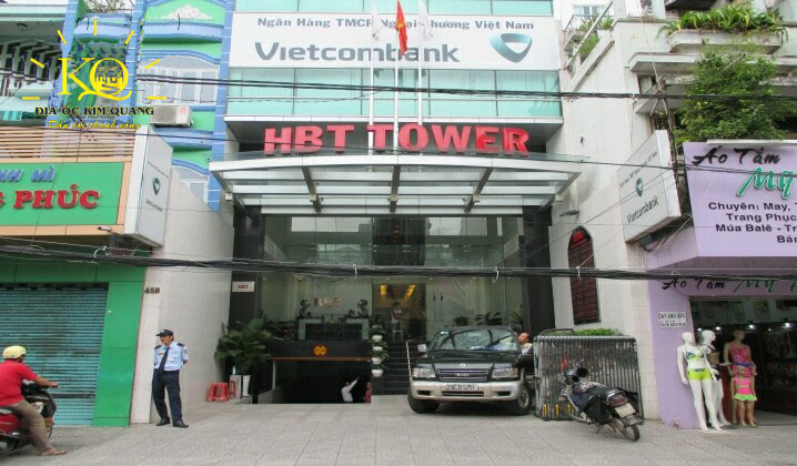 Cho thuê văn phòng quận 1 HBT Tower phía trước tòa nhà | Địa Ốc Kim Quang Phía trước tòa nhà HBT Tower