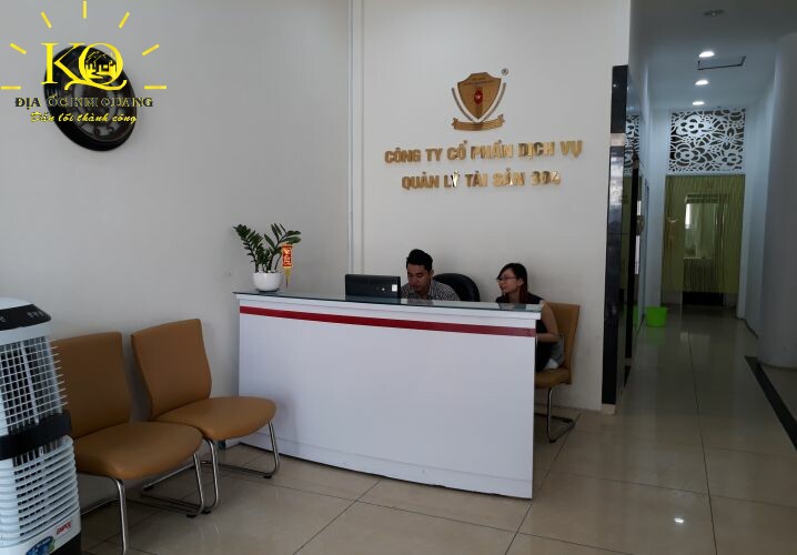 Cho thuê văn phòng quận 1 Pasteur Building khu vực lễ tân | Địa Ốc Kim Quang Quầy lễ tân Pasteur Building