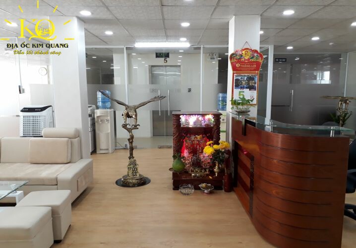 Cho thuê văn phòng quận 1 Pasteur Building khu vực tiếp khách tầng 5 | Địa Ốc Kim Quang Khu vực tiếp khách tầng 5