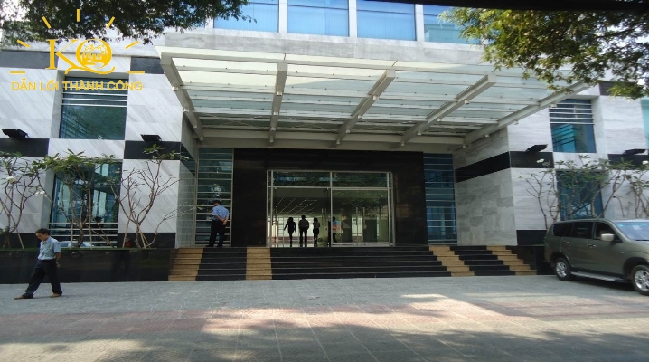 Cho thuê văn phòng quận 1 Resco Office building phía trước tòa nhà | Địa Ốc Kim Quang Phía trước Resco Office building